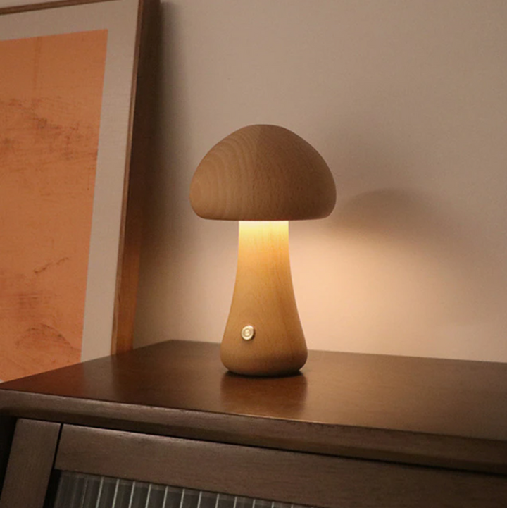 Rustic Cordless Table Lamp 8