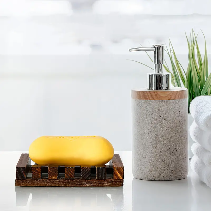 Rustic Wooden Soap Dish 4
