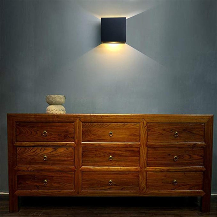 Sculptural Aluminum Wall Light 5