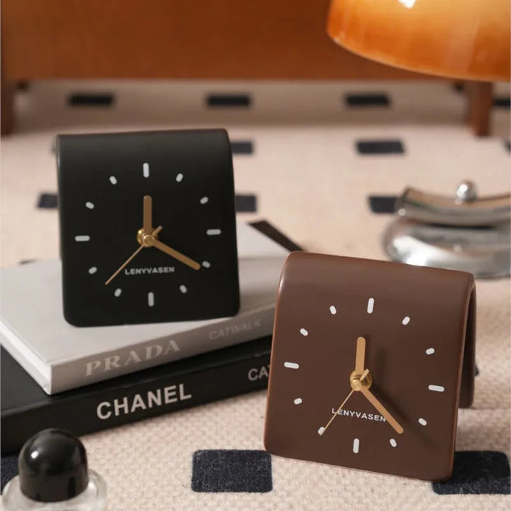 Sculptural Ceramic Desk Clock 2