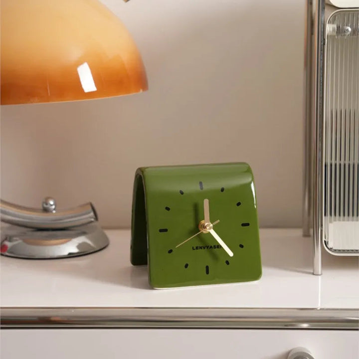 Sculptural Ceramic Desk Clock 4