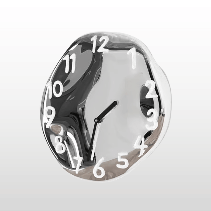 Sculptural Ceramic Wall Clock 3