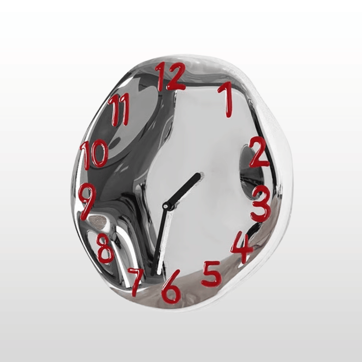 Sculptural Ceramic Wall Clock 4