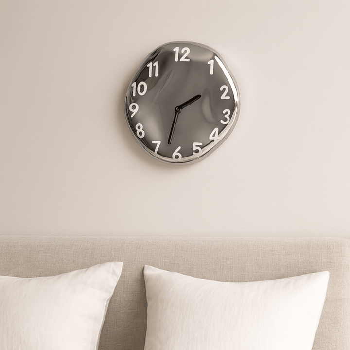 Sculptural Ceramic Wall Clock 6