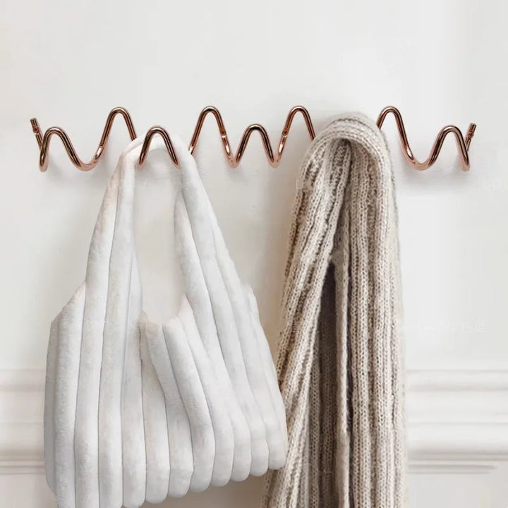 Sculptural Iron Coat Hooks for Wall 1