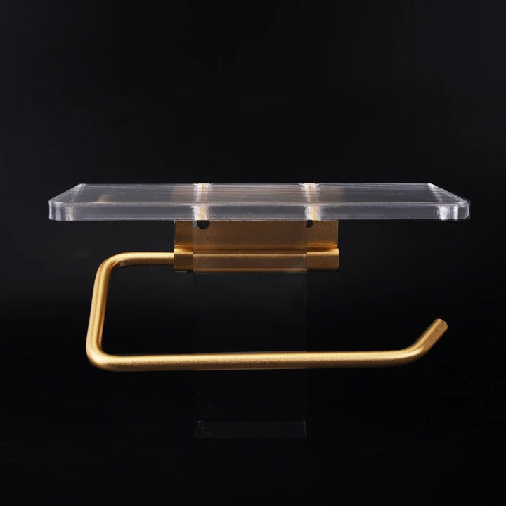Sculptural Metal Toilet Paper Holder 3
