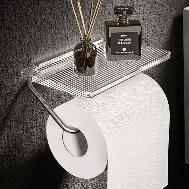 Sculptural Metal Toilet Paper Holder 4