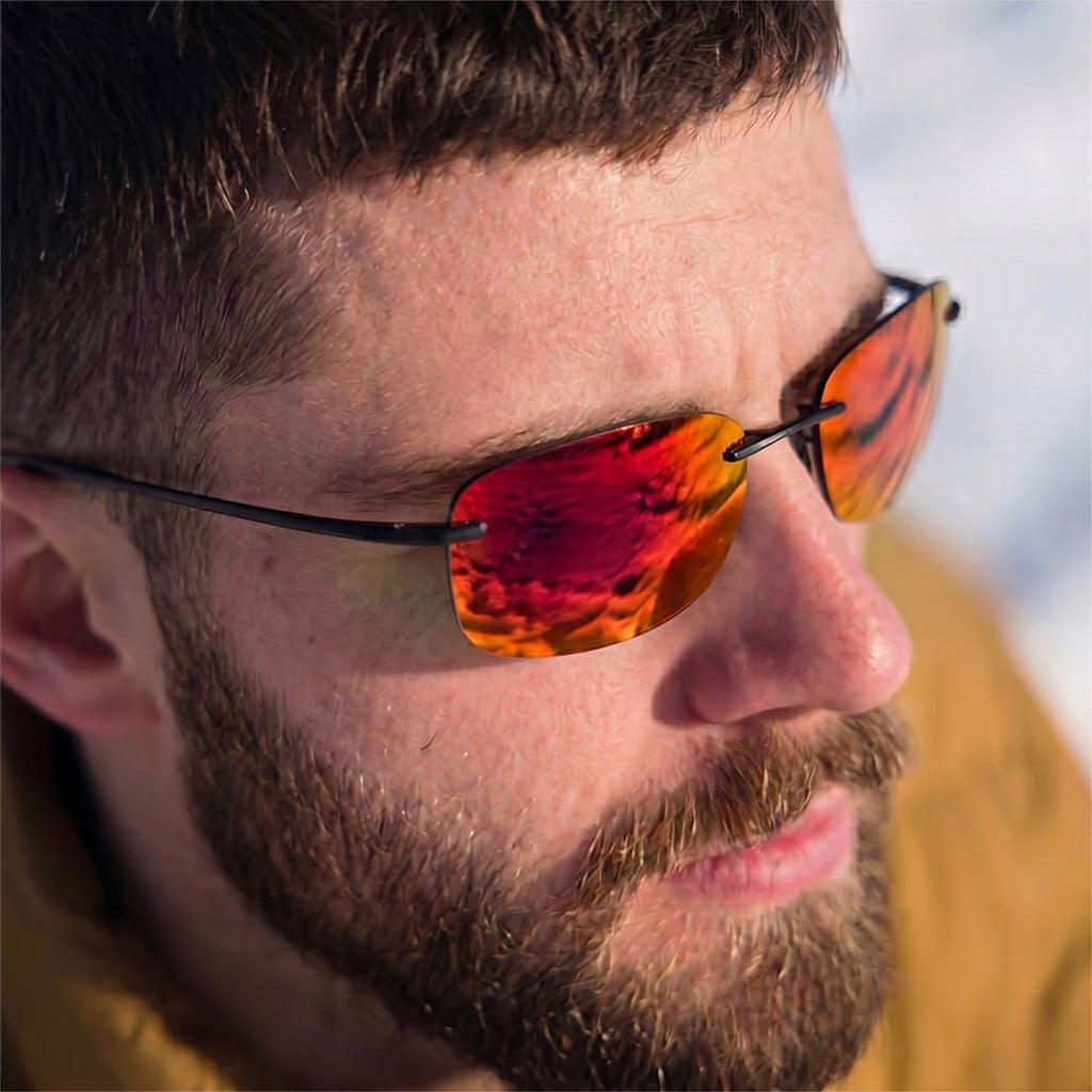 Sculptural Polarized Sunglasses 8