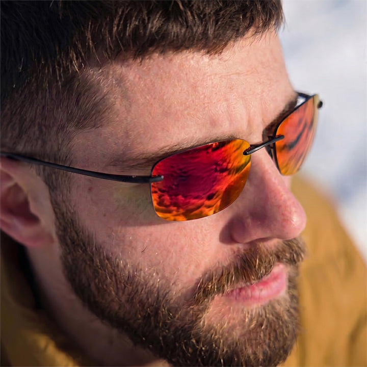Sculptural Polarized Sunglasses 8