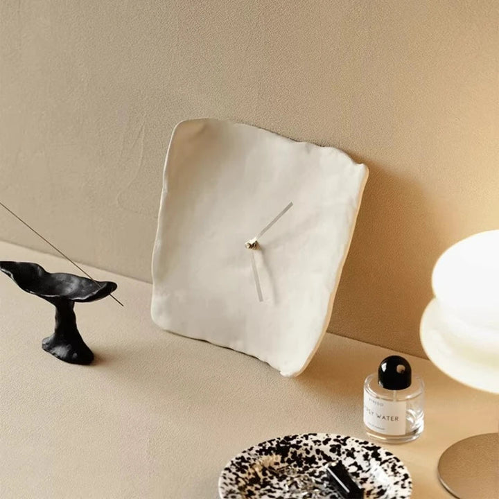 Sculptural Resin Modern Wall Clock 2