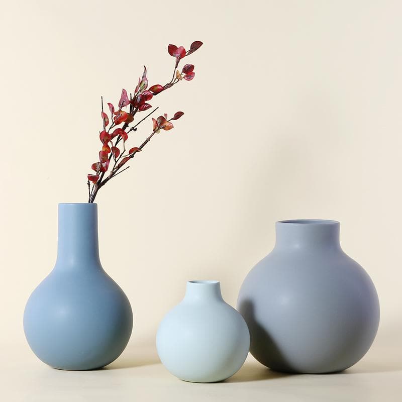Serene Ceramic Vase Set 1