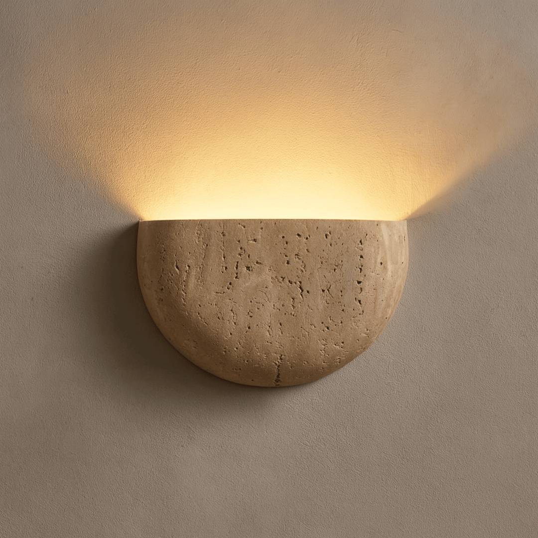 Serene Natural Stone Wall Lamp 2