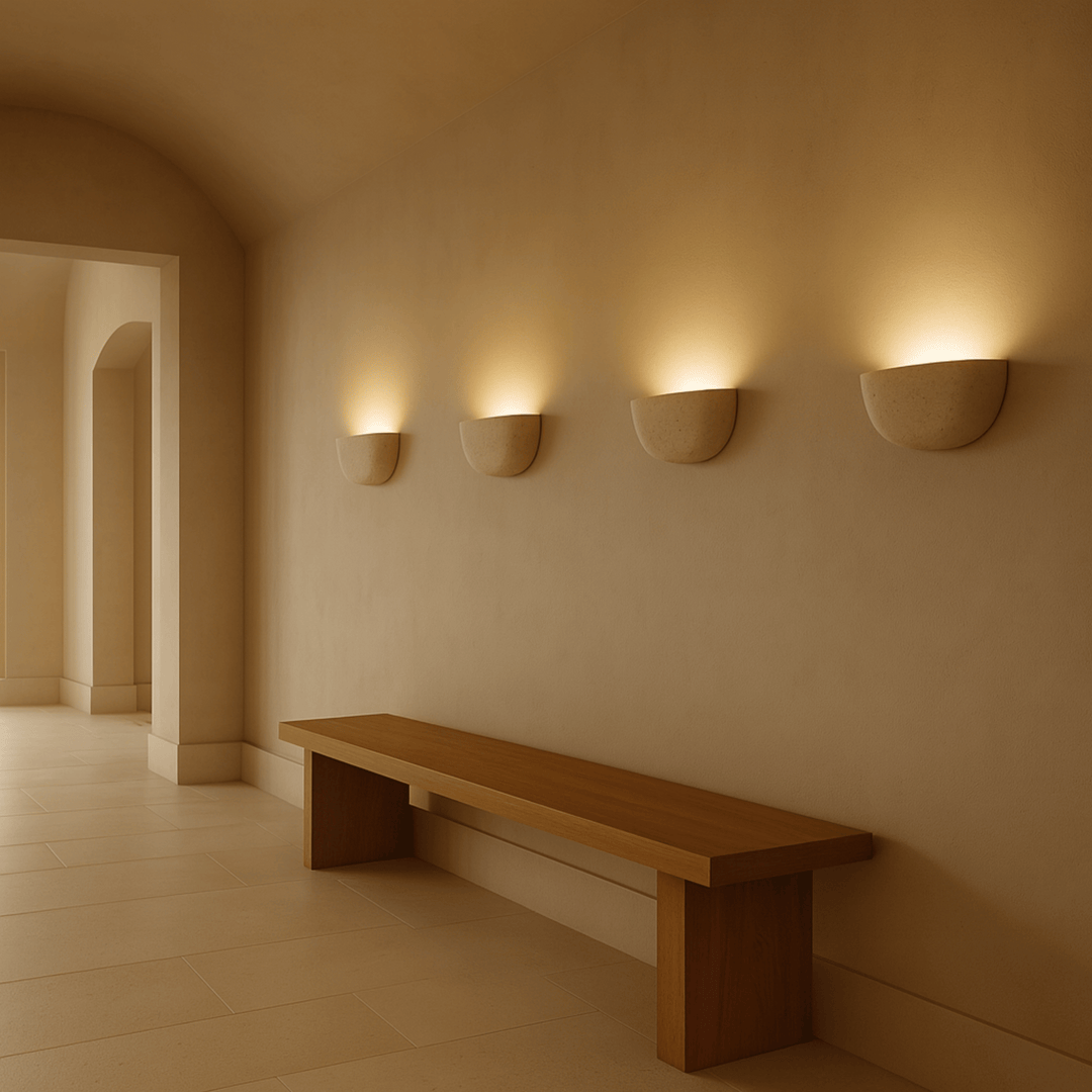 Serene Natural Stone Wall Lamp 3