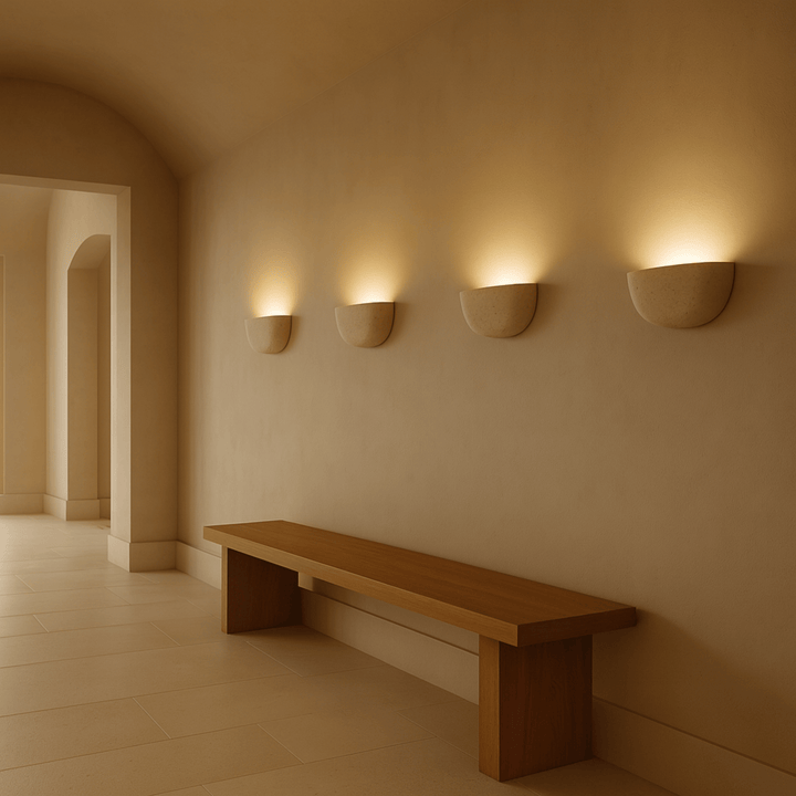 Serene Natural Stone Wall Lamp 3