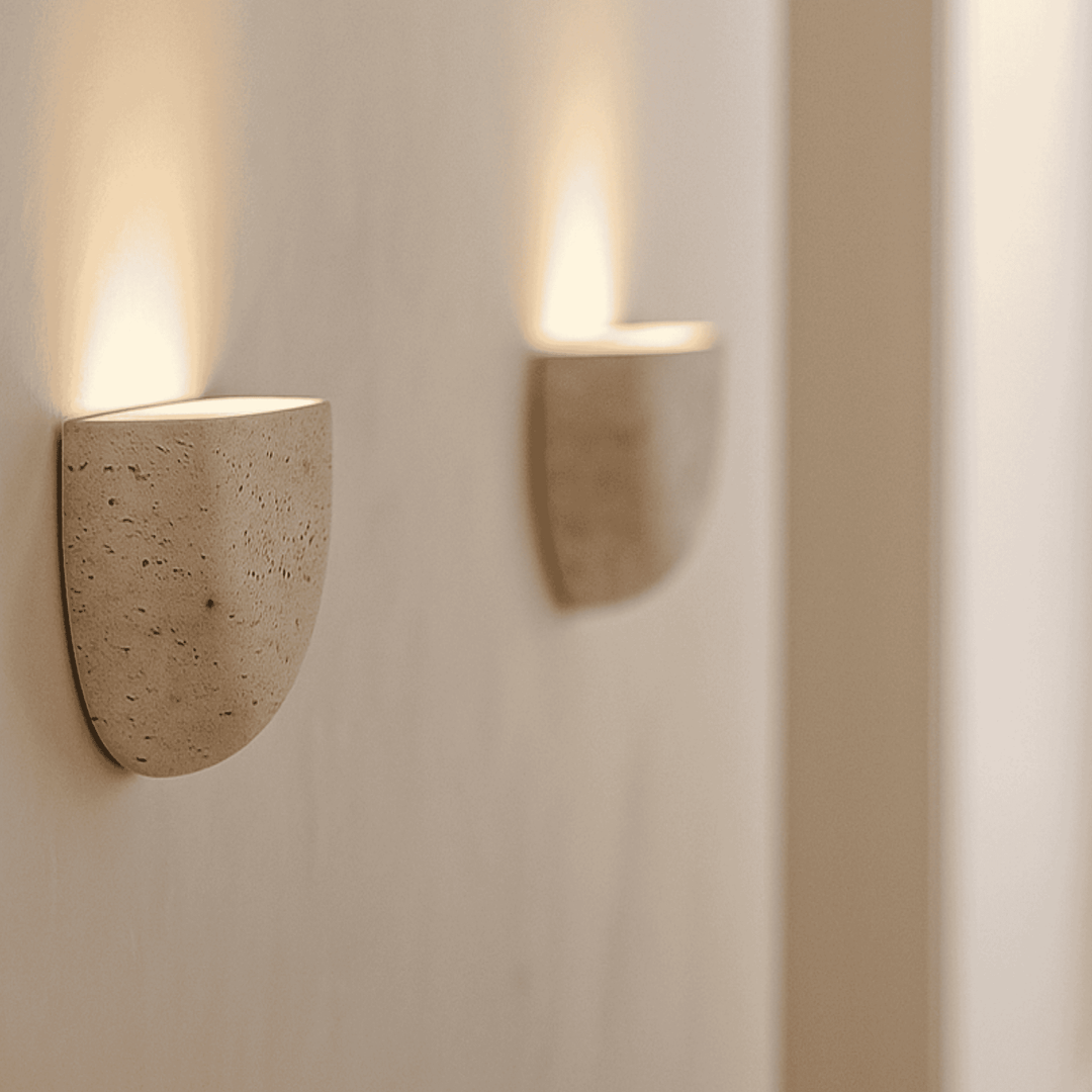 Serene Natural Stone Wall Lamp 4