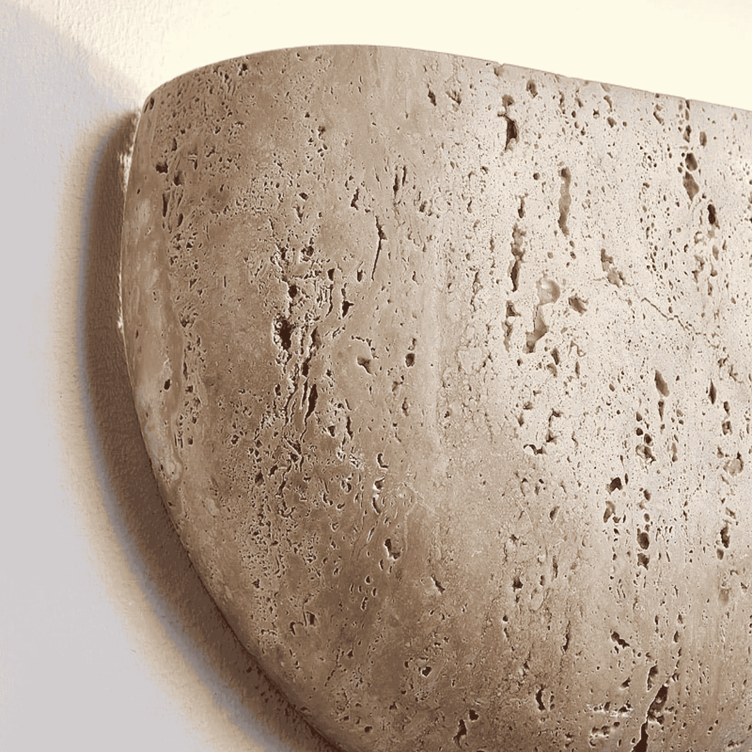 Serene Natural Stone Wall Lamp 5