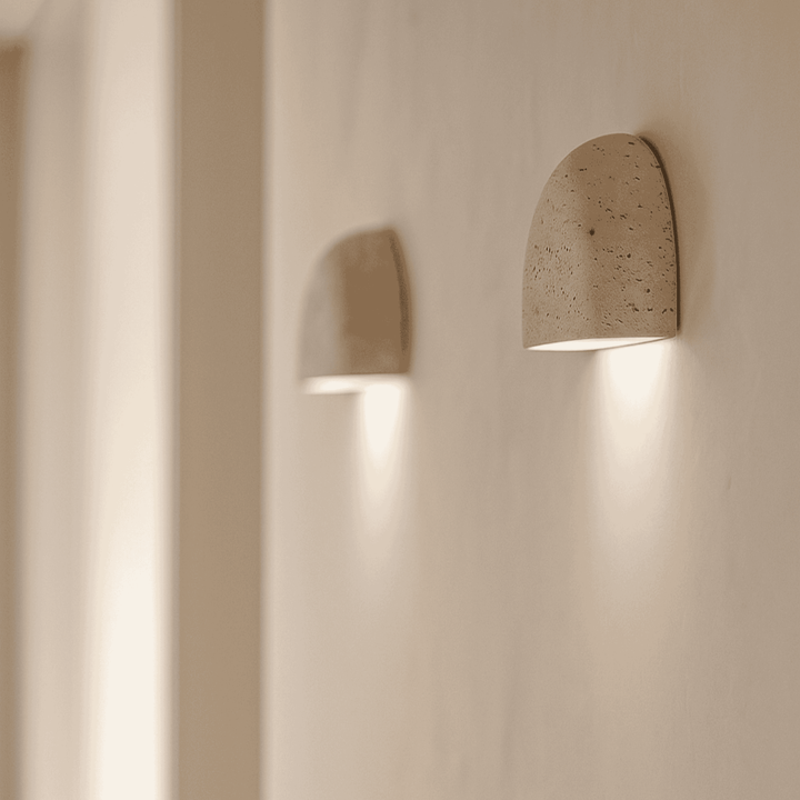 Serene Natural Stone Wall Lamp 6