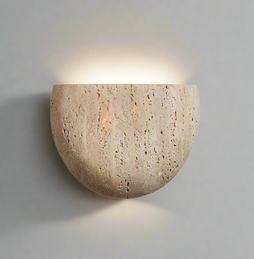 Serene Natural Stone Wall Lamp 7
