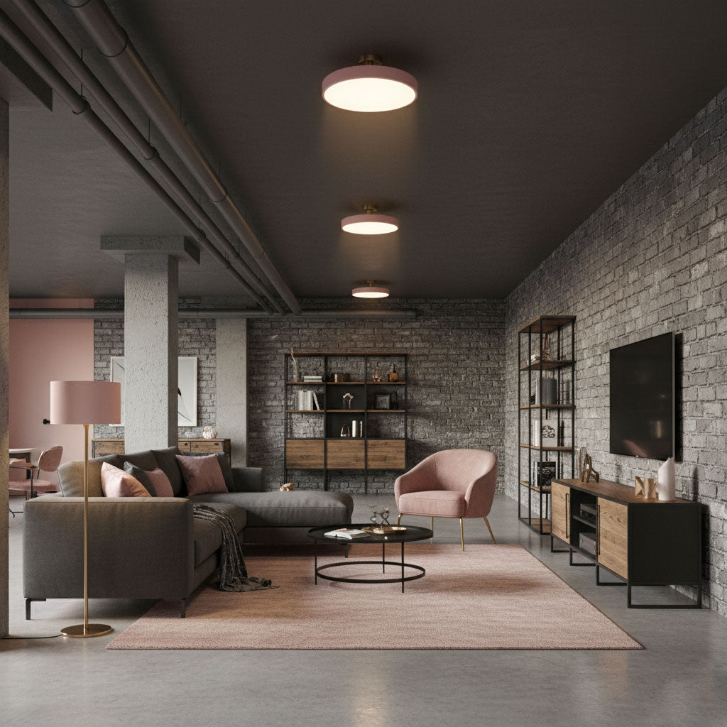 Sleek Flush Mount Ceiling Light 7