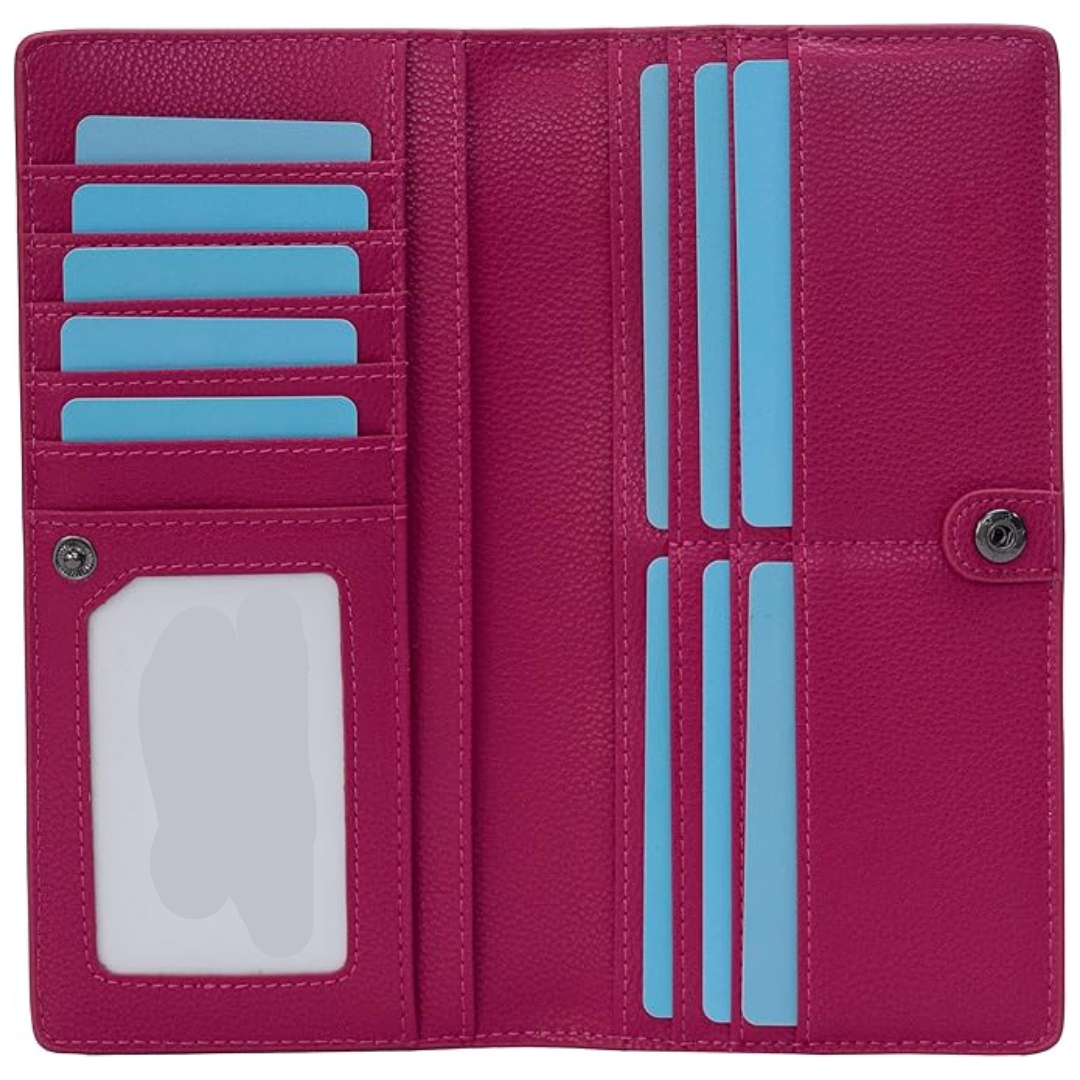 Sleek Leather RFID Wallet 10