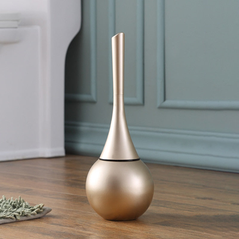Sleek Silicone Toilet Brush 2