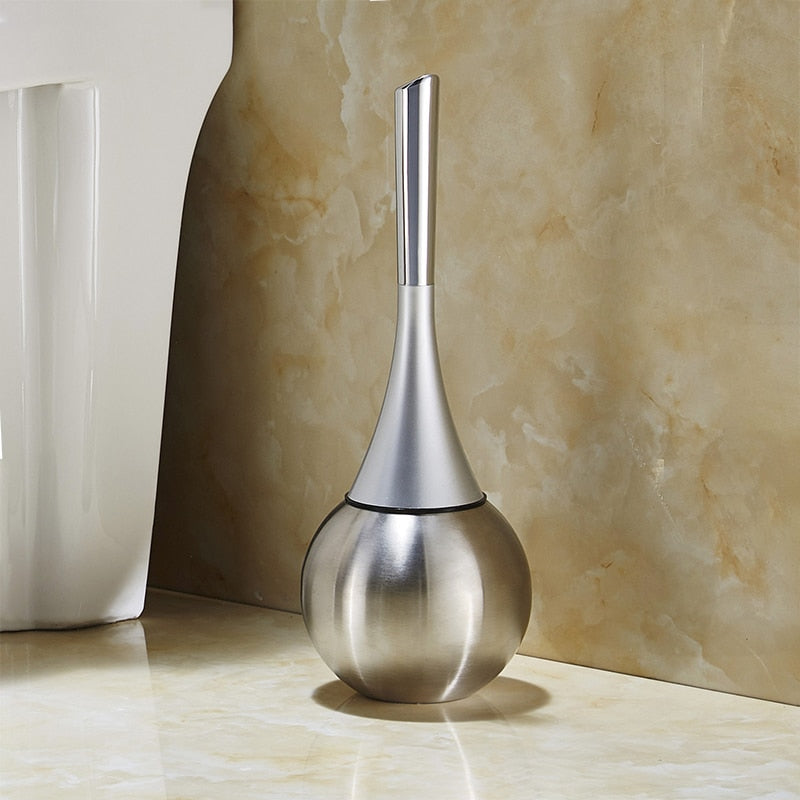 Sleek Silicone Toilet Brush 3