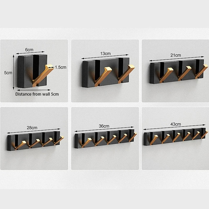 Sleek Stainless Steel Coat Hook 6