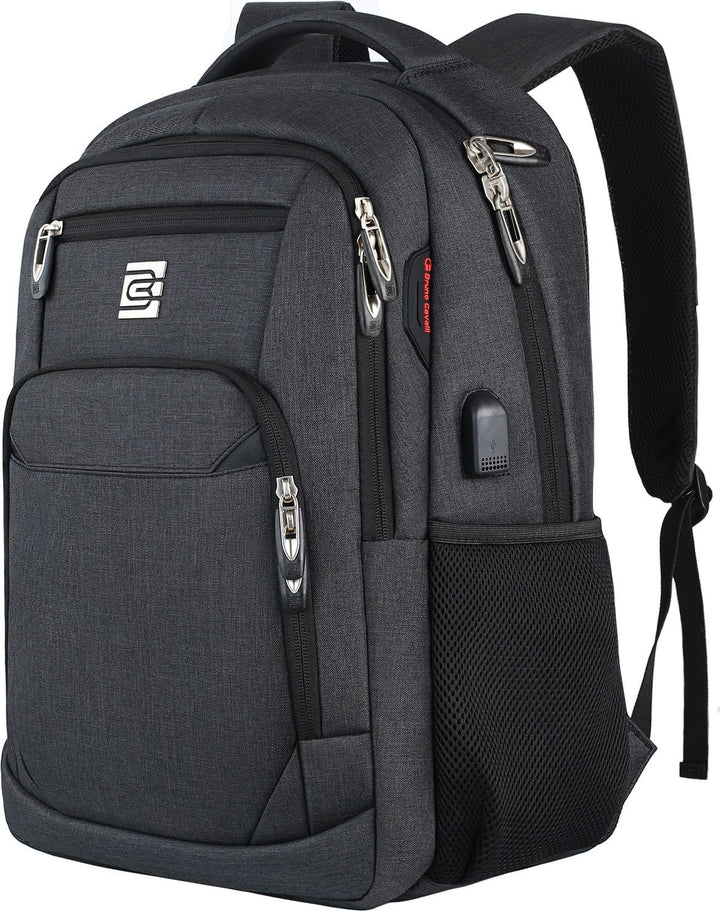 Sleek Water-Resistant Tech Backpack 0