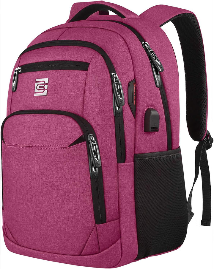 Sleek Water-Resistant Tech Backpack 10