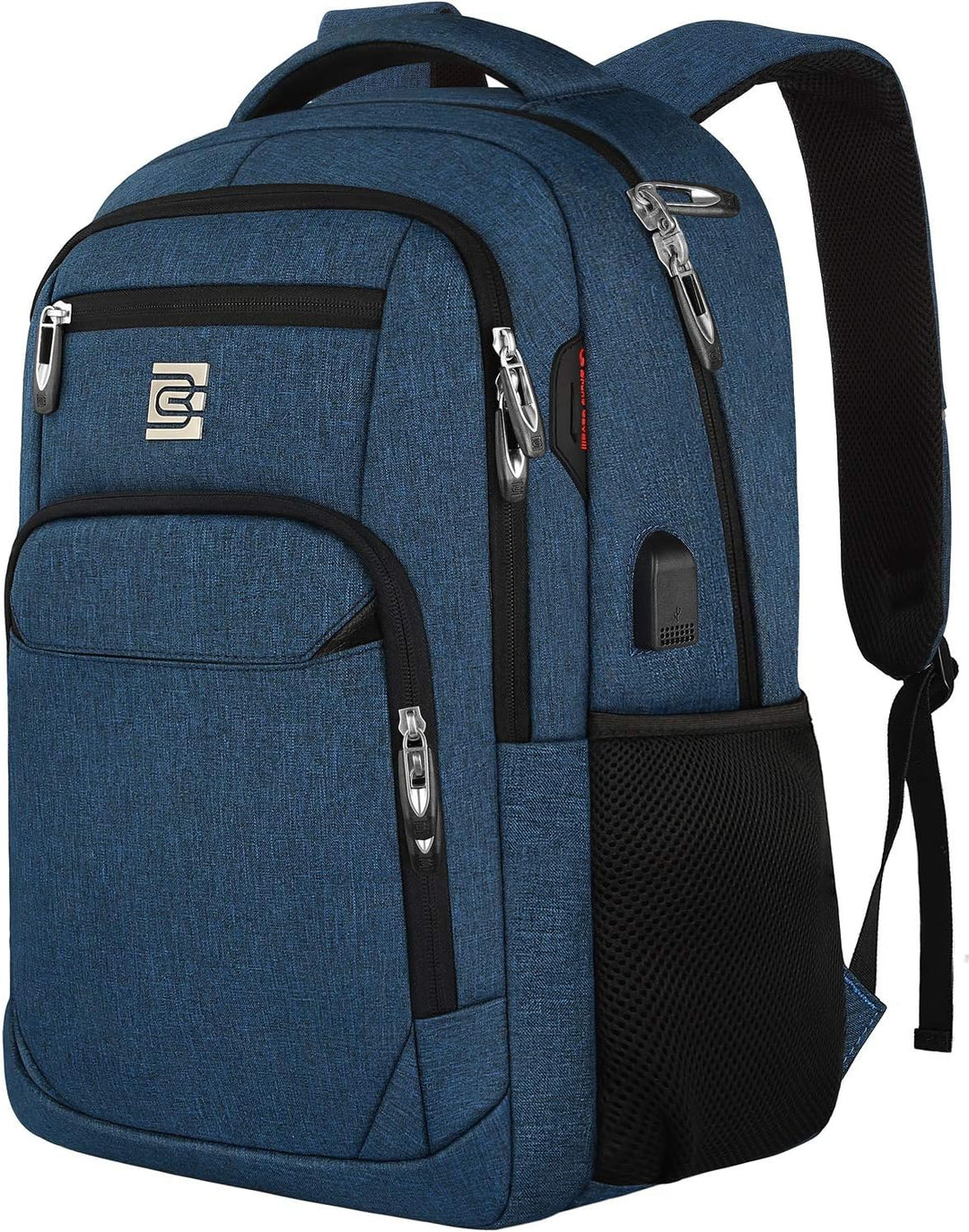 Sleek Water-Resistant Tech Backpack 11