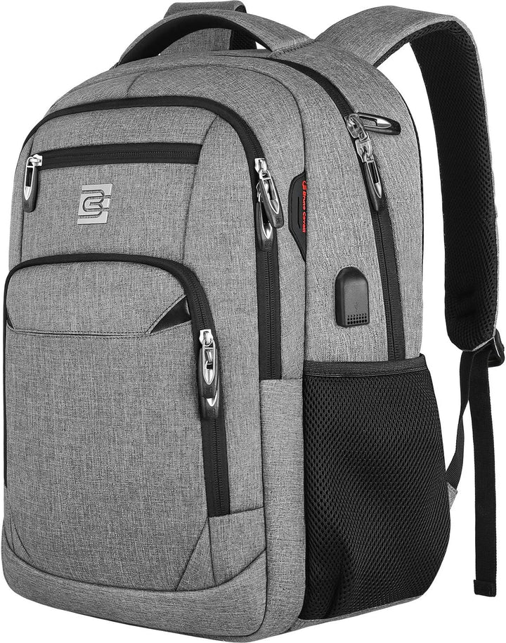 Sleek Water-Resistant Tech Backpack 13