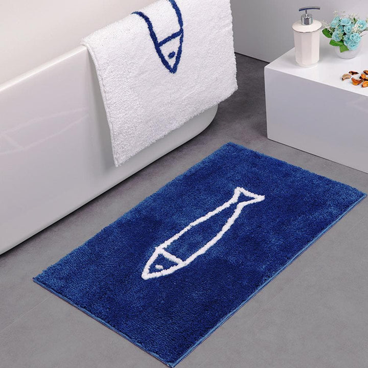 Soft Chenille Non-Slip Bath Mat 0