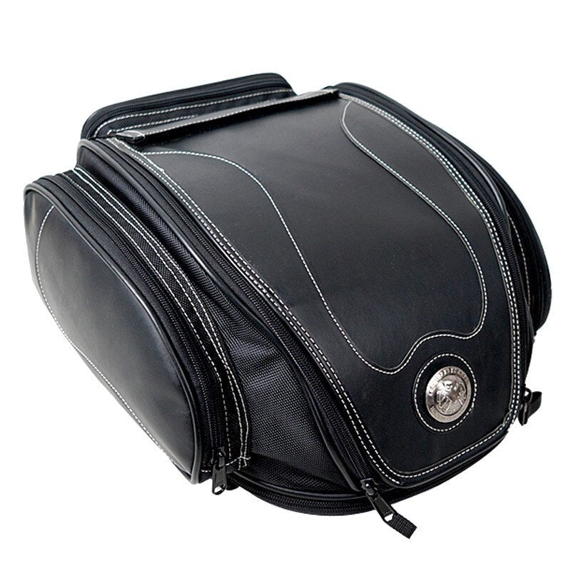 Stylish Water-Resistant Motorcycle Tail Bag 0