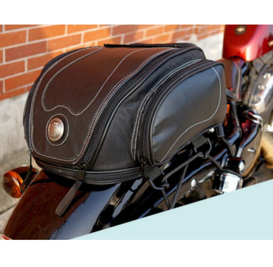 Stylish Water-Resistant Motorcycle Tail Bag 2