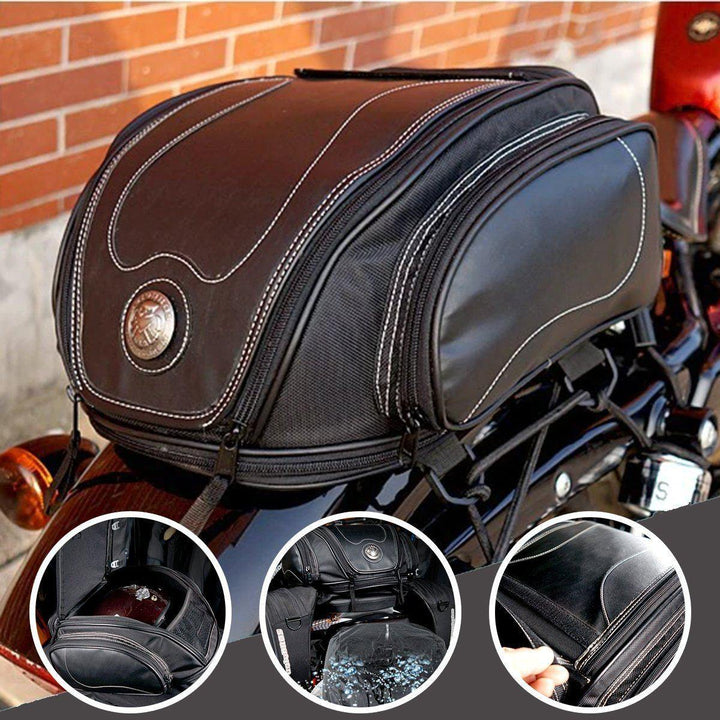 Stylish Water-Resistant Motorcycle Tail Bag 5