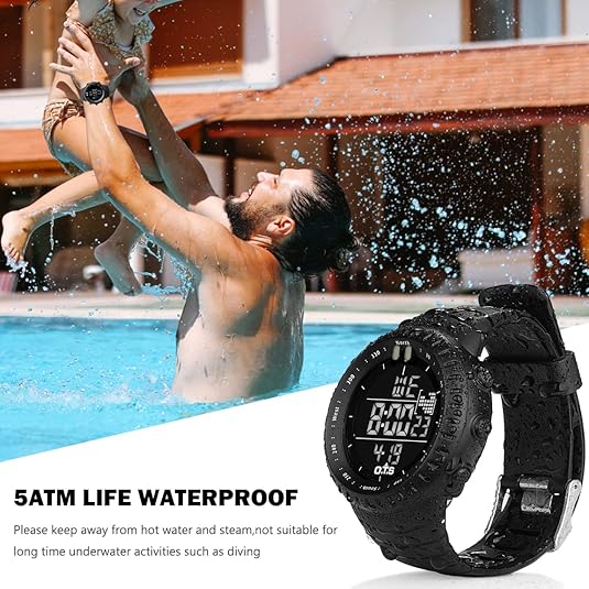 Tactical Waterproof Digital Watch 7