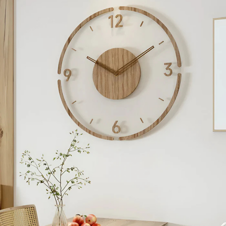 Timeless Acrylic Wood Wall Clock 2