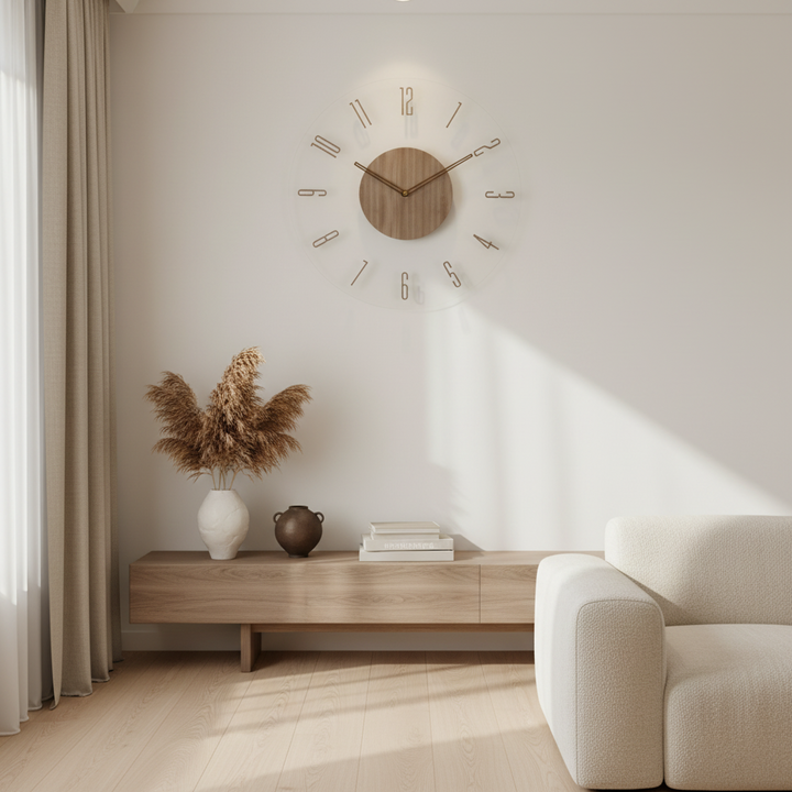 Timeless Acrylic Wood Wall Clock 4