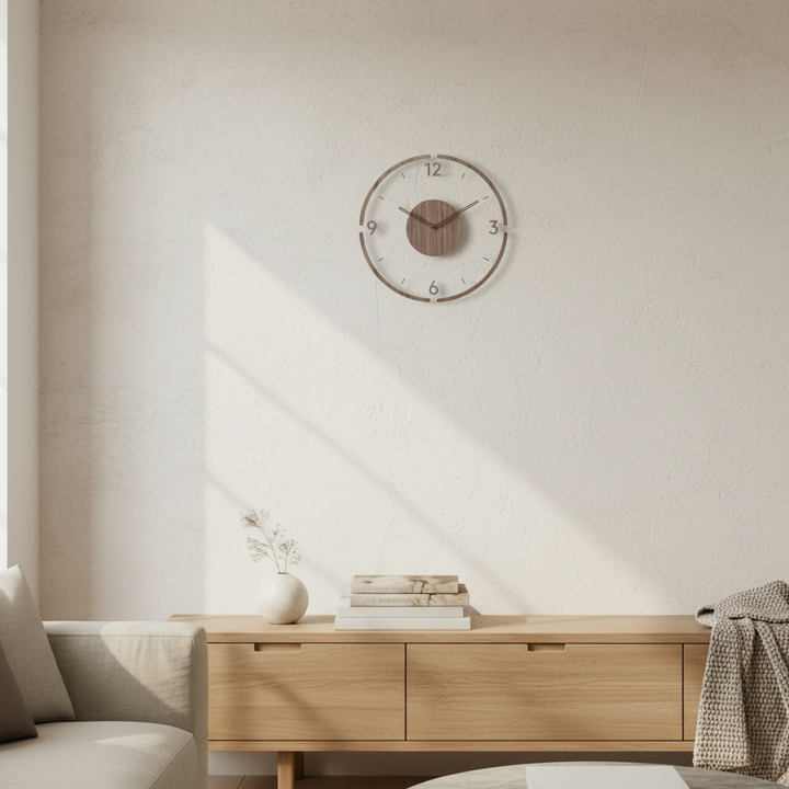 Timeless Acrylic Wood Wall Clock 6