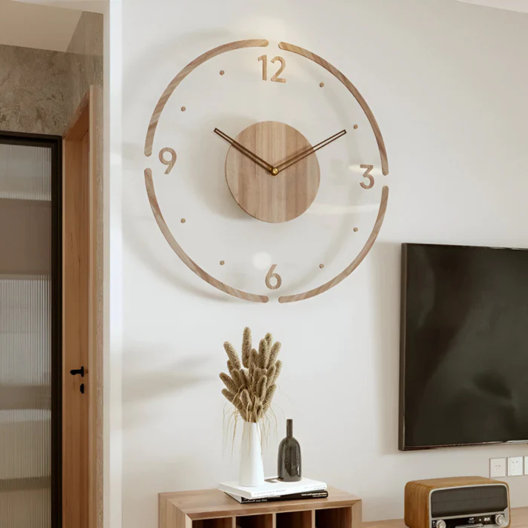 Timeless Acrylic Wood Wall Clock 7