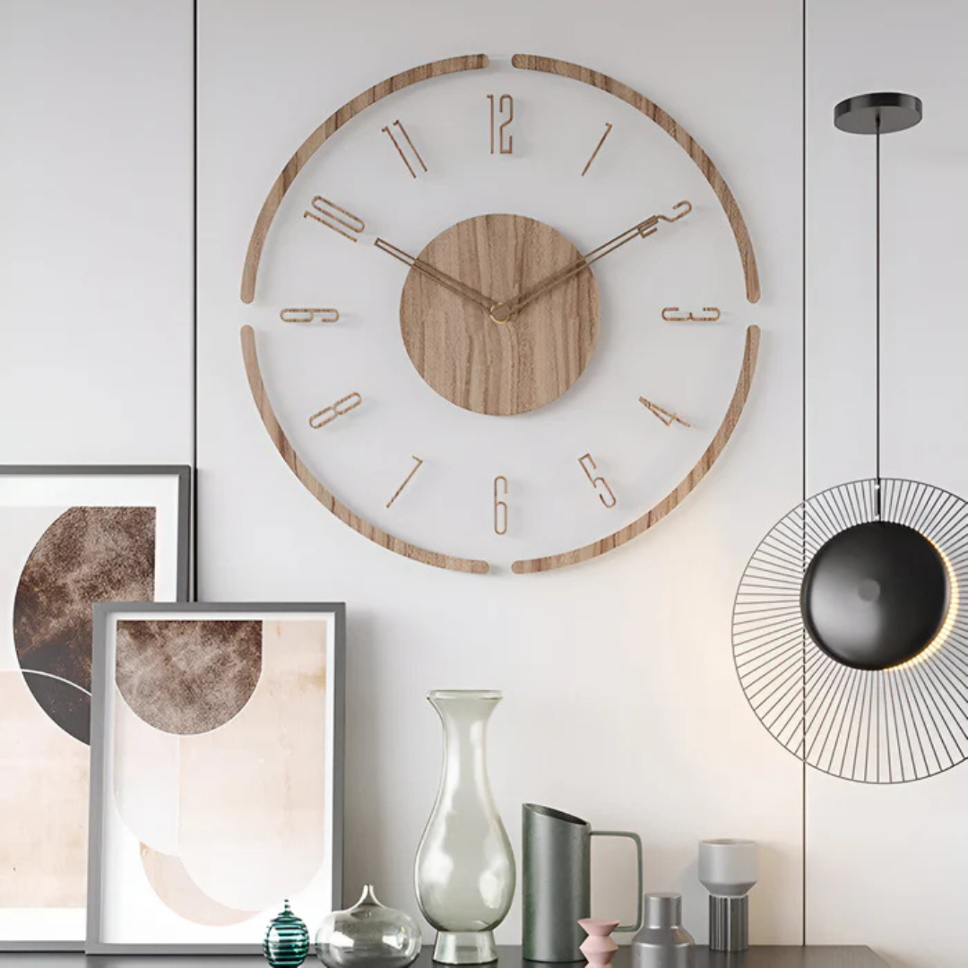 Timeless Acrylic Wood Wall Clock 8