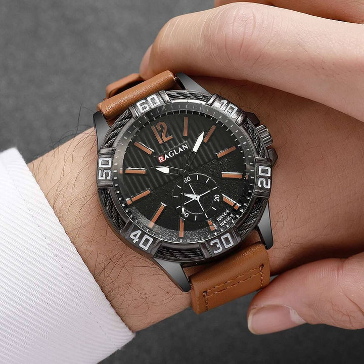 Timeless Alloy Leather Watch 2