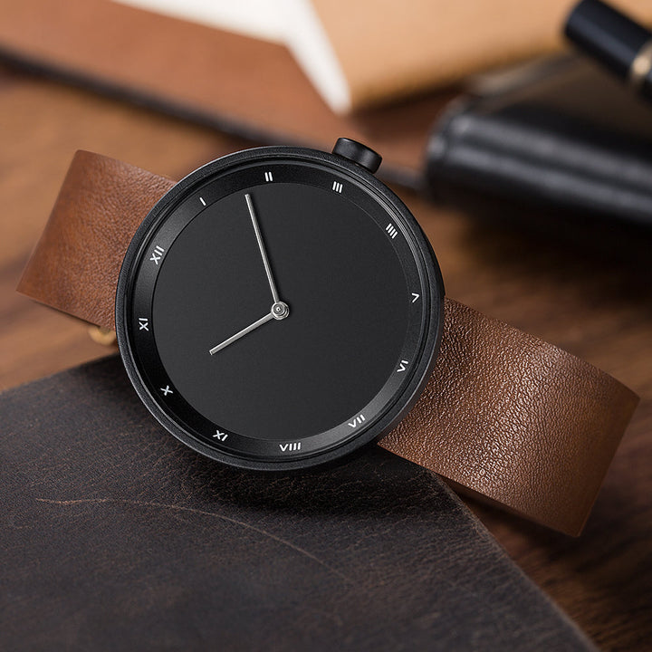 Timeless Alloy Leather Watch 2
