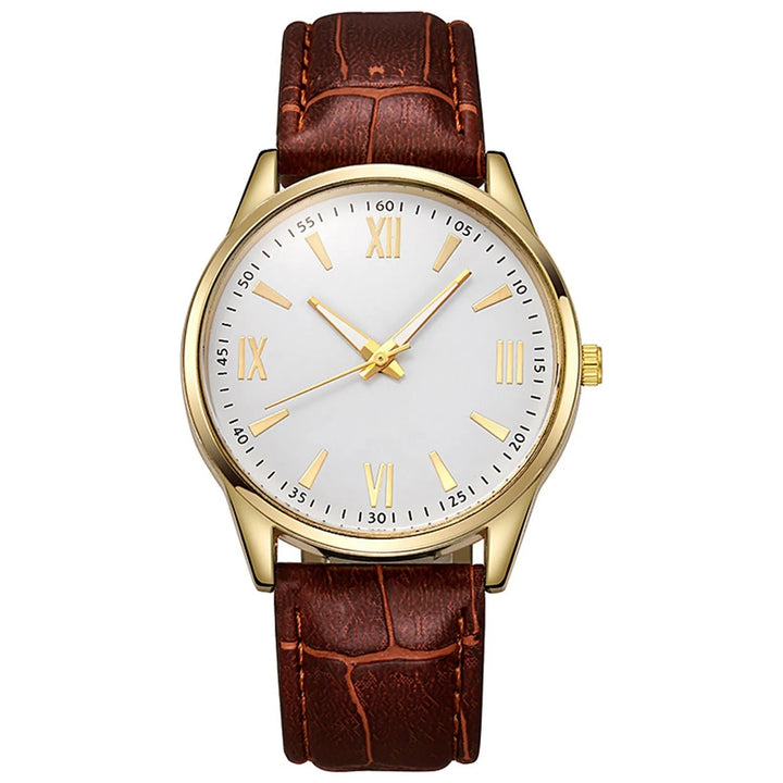 Timeless Alloy Leather Watch 4