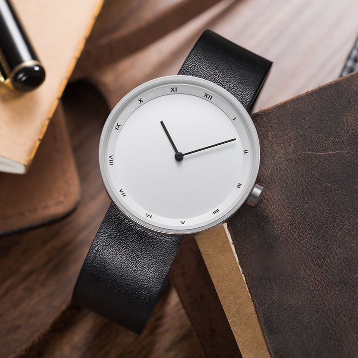 Timeless Alloy Leather Watch 4