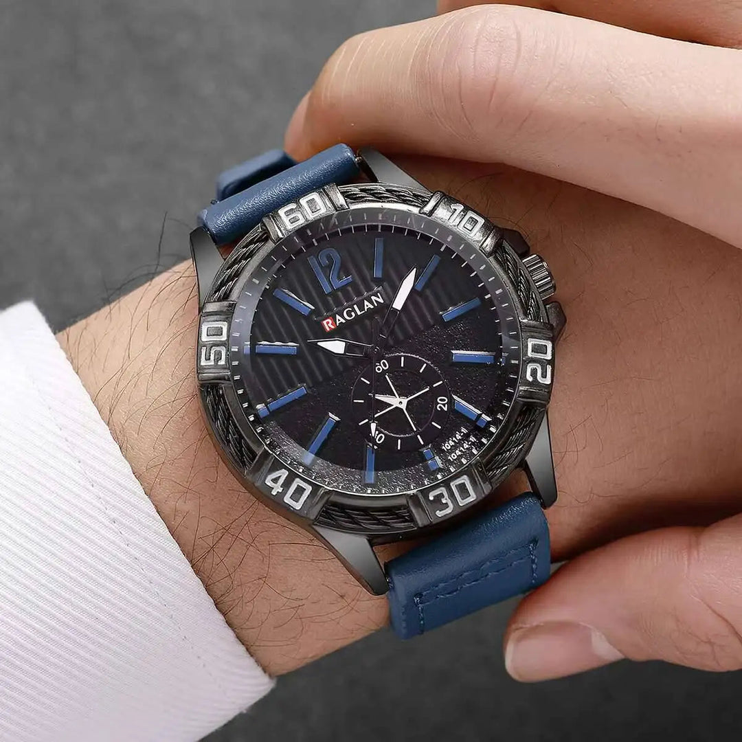 Timeless Alloy Leather Watch 5