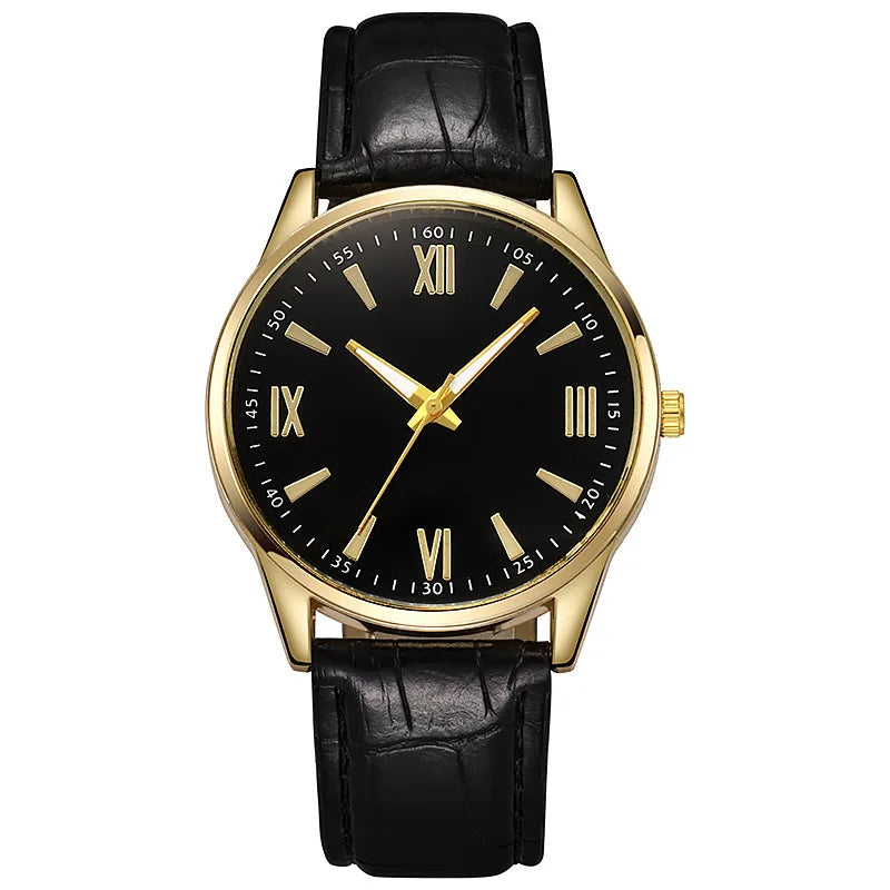 Timeless Alloy Leather Watch 5