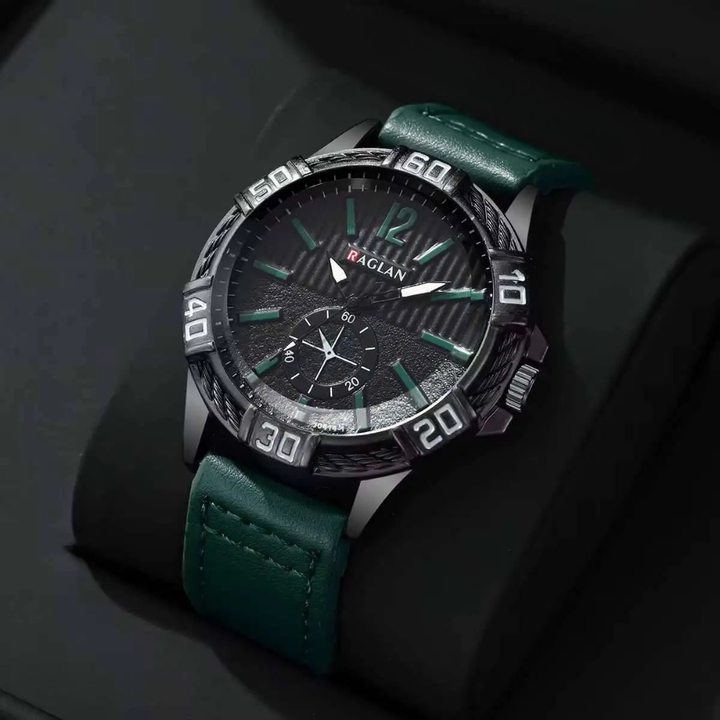 Timeless Alloy Leather Watch 6
