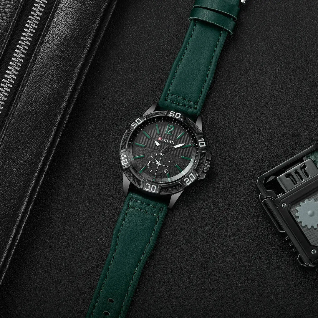 Timeless Alloy Leather Watch 8