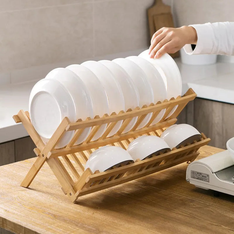 Timeless Bamboo Dish Rack 1